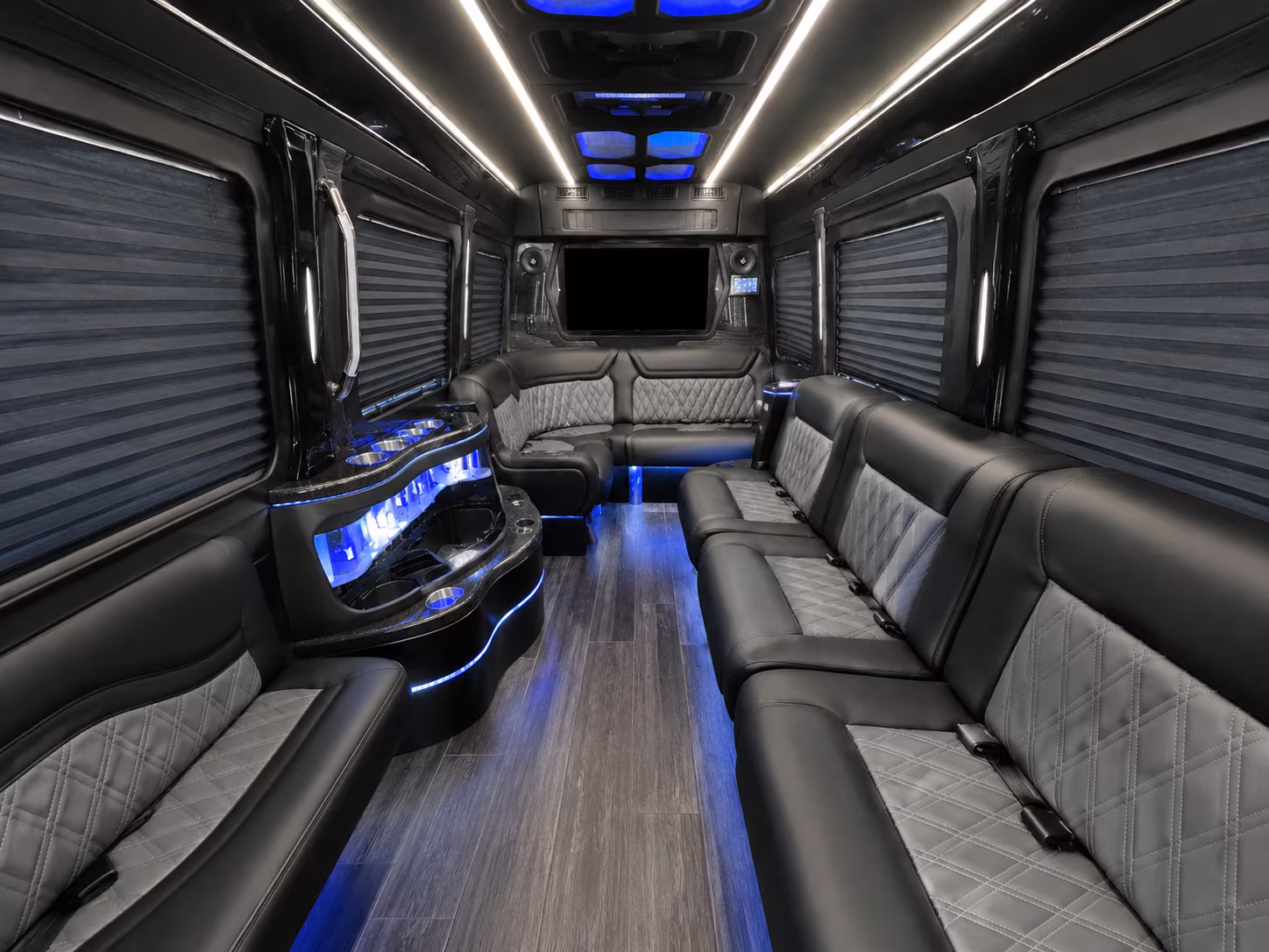 Tampa Airport Shuttle & Transportation party bus exterior