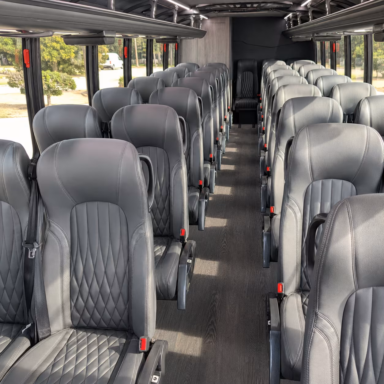 Tampa Airport Shuttle & Transportation onboard seating