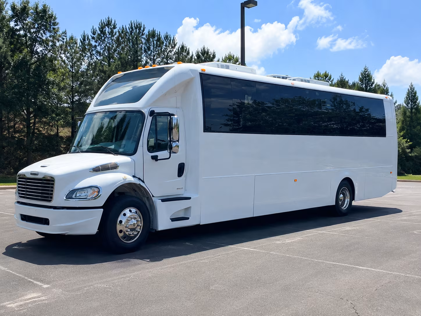 Tampa Bachelor & Bachelorette Transportation party bus exterior