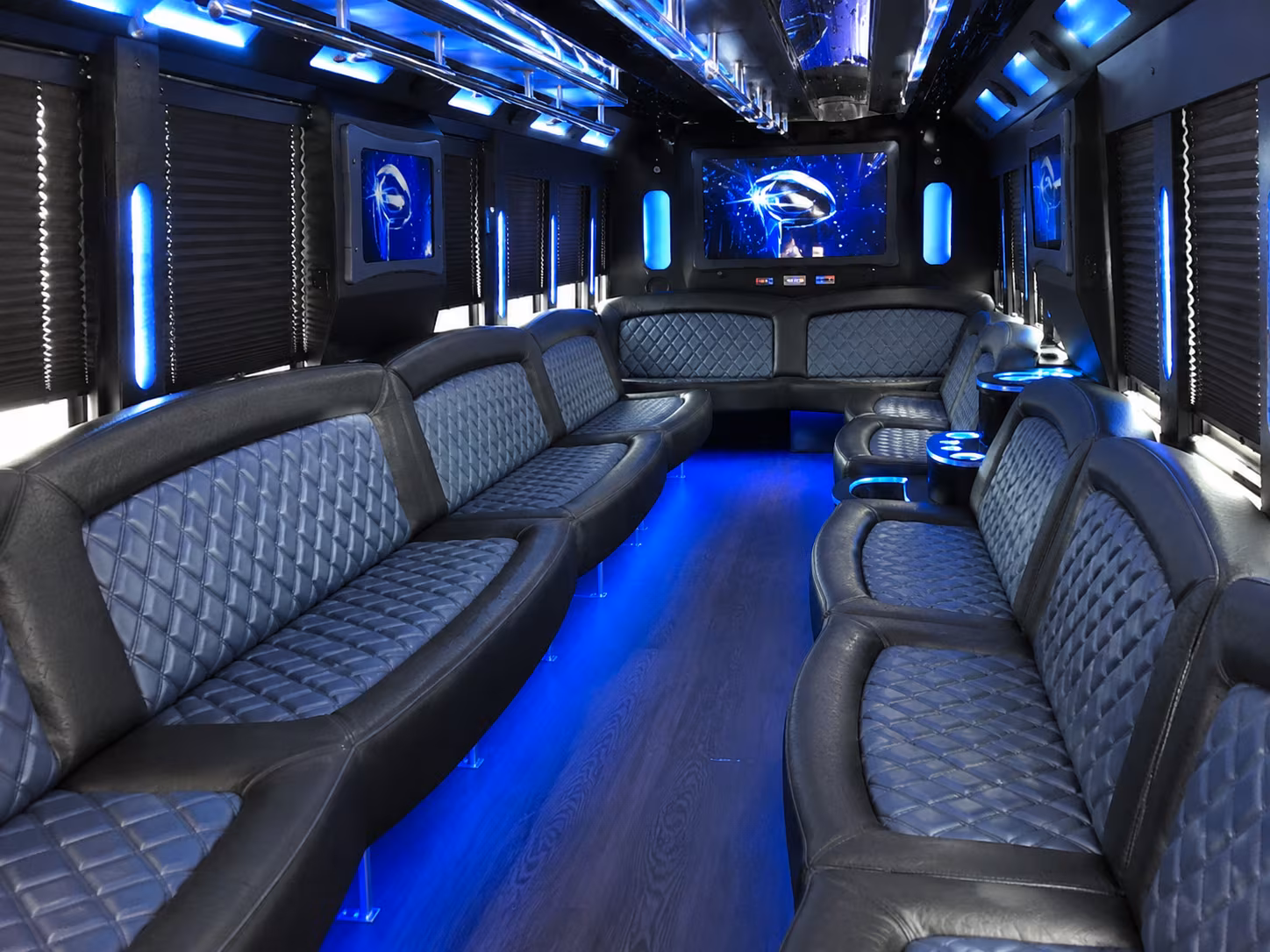 Tampa Concert & Music Festival Transportation party bus exterior