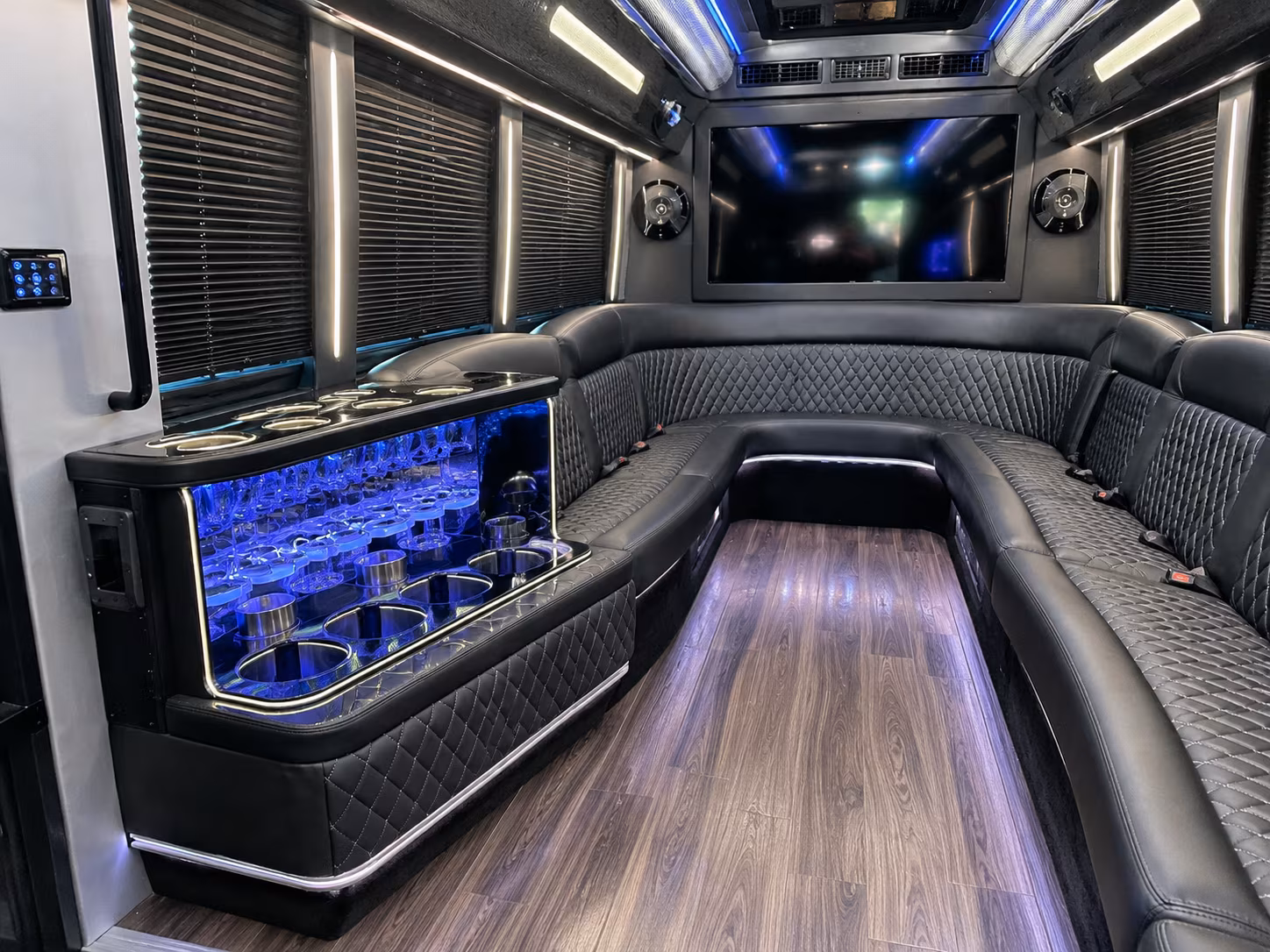 Tampa Concert & Music Festival Transportation party bus exterior