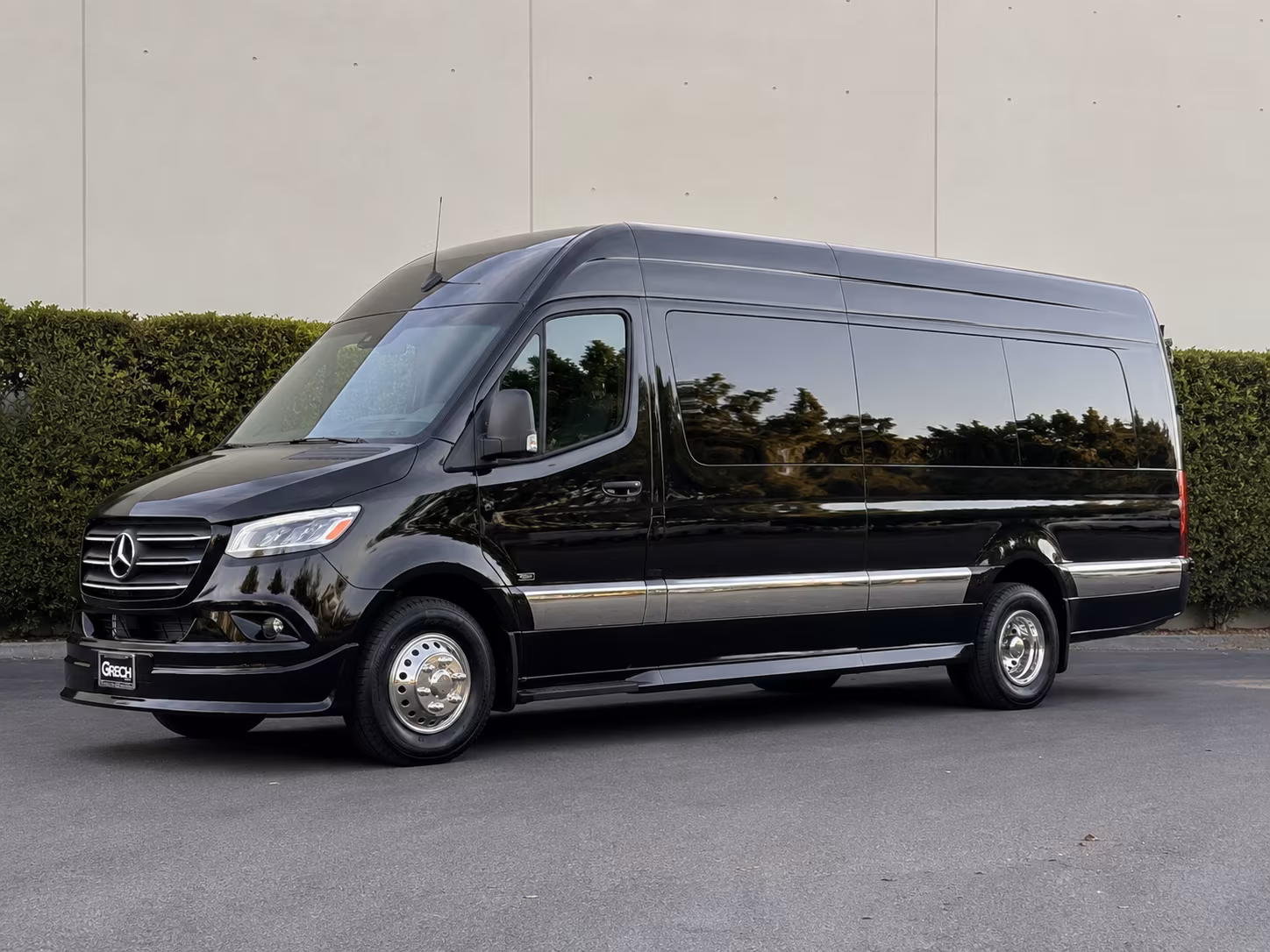 Tampa Corporate Transportation party bus exterior
