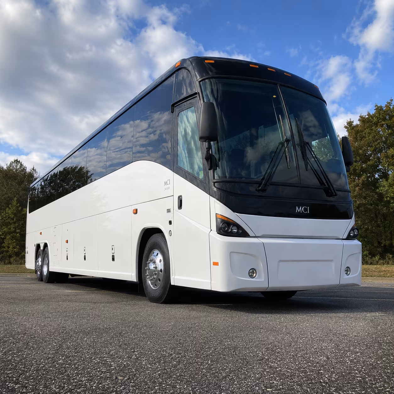 Tampa Corporate Transportation party bus exterior