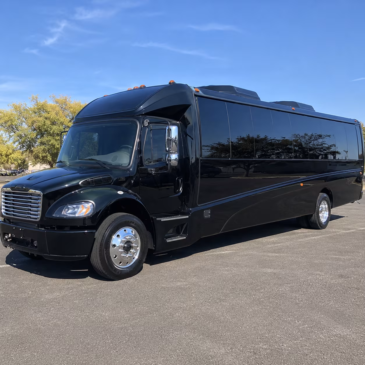 Tampa Corporate Transportation party bus exterior