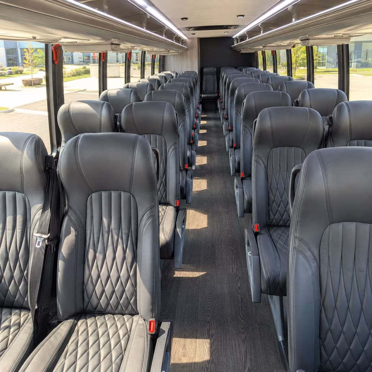 Tampa Corporate Transportation onboard seating
