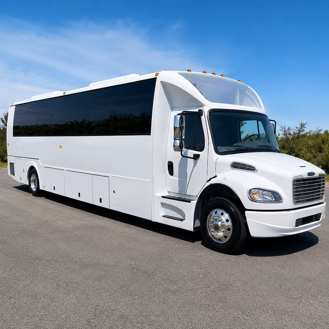 Tampa Prom & Homecoming Transportation party bus interior