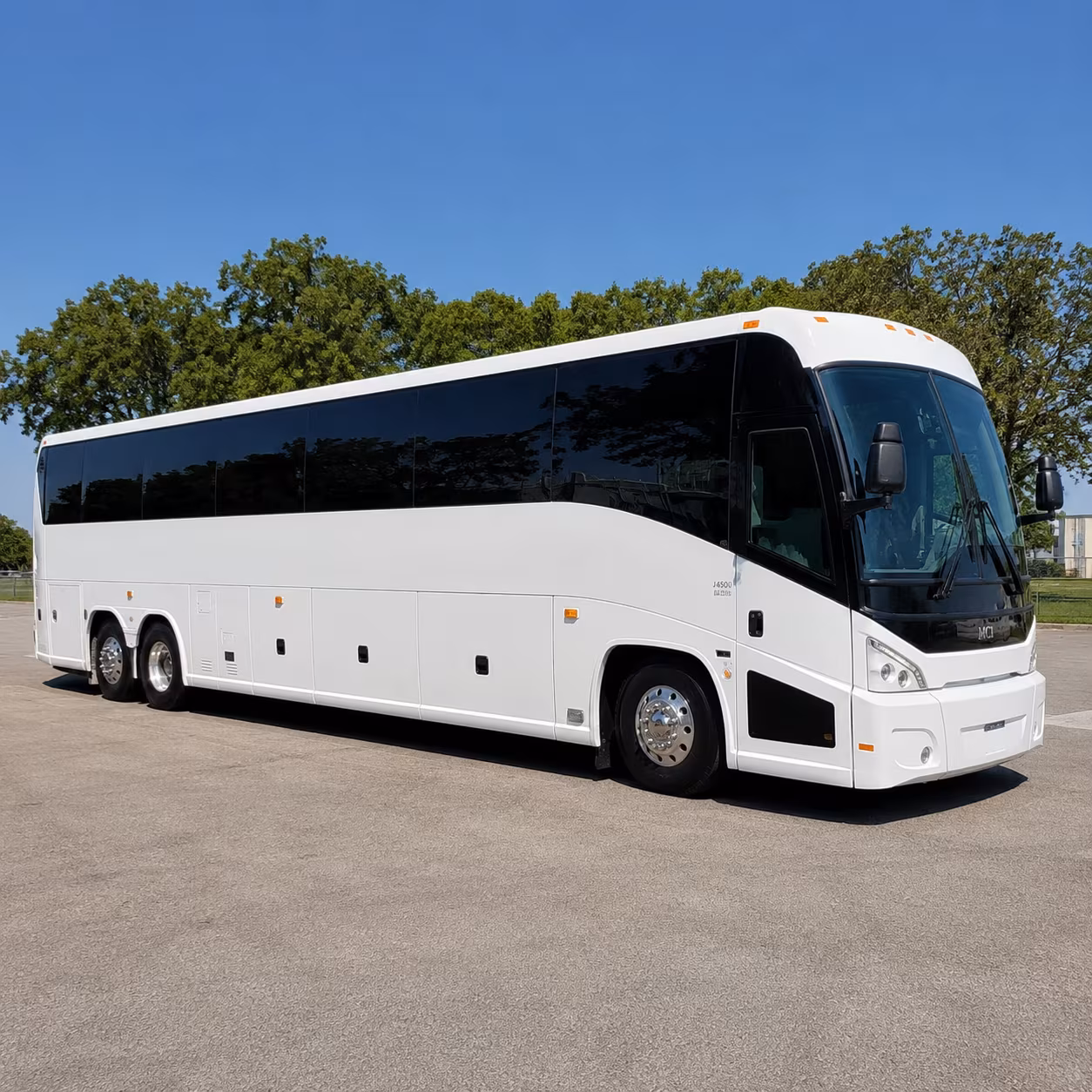 Tampa School Event Transportation party bus exterior