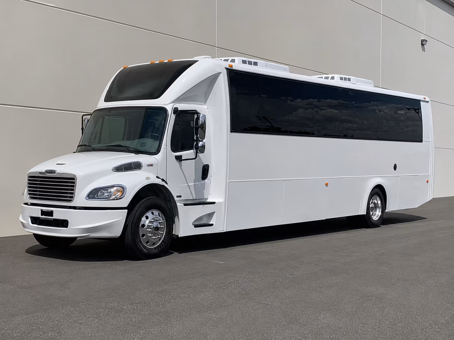Tampa Sporting Event Transportation party bus exterior